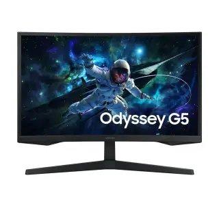 Samsung Odyssey G5 G55C S27CG552EM 27 Inch 165Hz 1Ms QHD VA Curved Gaming Monitor