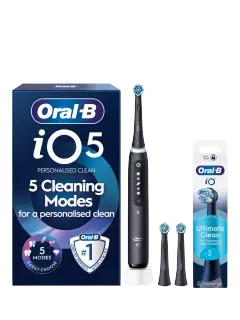Oral-B iO5 Electric Toothbrush, Black