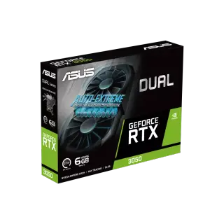 ASUS Dual GeForce RTX™ 3050 OC Edition 6GB GDDR6