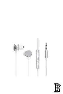 JOYROOM JR-EW03 3.5mm In-Ear Metal Wired Earphone, Length: 1.2m white