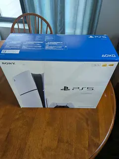 Sony PlayStation 5 Slim 1TB CFI-2115 4K HDR w/ DualSense & Cables