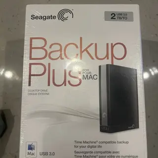 Seagate Basic 2TB USB 3.0 External HDD Hard Drive, Black for PC/Chromebook NEW