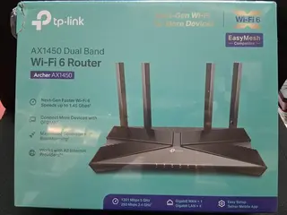 TP‑Link Archer AX1450 Dual Band Wi‑Fi 6 Router NEW/SEALED