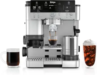 Ninja Luxe Cafe ES601 Premier Espresso Machine, Silver