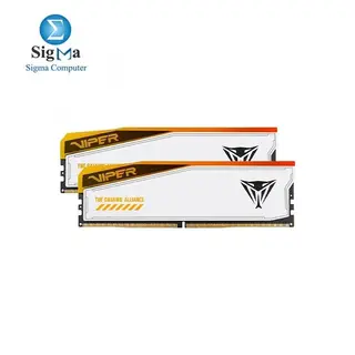 Patriot Viper Elite 5 TUF Gaming RGB DDR5 RAM 48GB (2X24GB) 6600MT/s CL34 UDIMM Desktop Gaming Memory Kit - PVER548G66C34KT