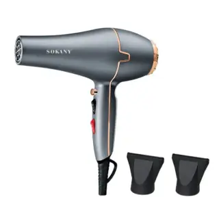 مجفف شعر سوكاني، 2600 وات، اسود - SK-8807