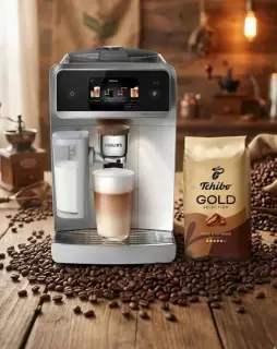 Philips 8000 Series LatteGo Pro Coffee Machine: Cafe Quality Coffee at Home with 54 Different Hot and Cold Beverages.