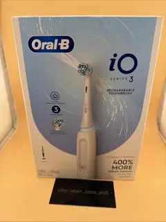 Oral-B iO Series 3 Rechargeable Electric Toothbrush Factory Sealed New White