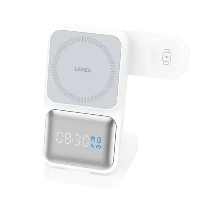 LANEX DIGITAL 3IN1 WIRELESS CHARGER 15W (LW16)