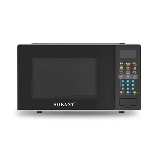 Sokany Microwave Digital 20 Liter - 1100 Watt - Silver - SK10096