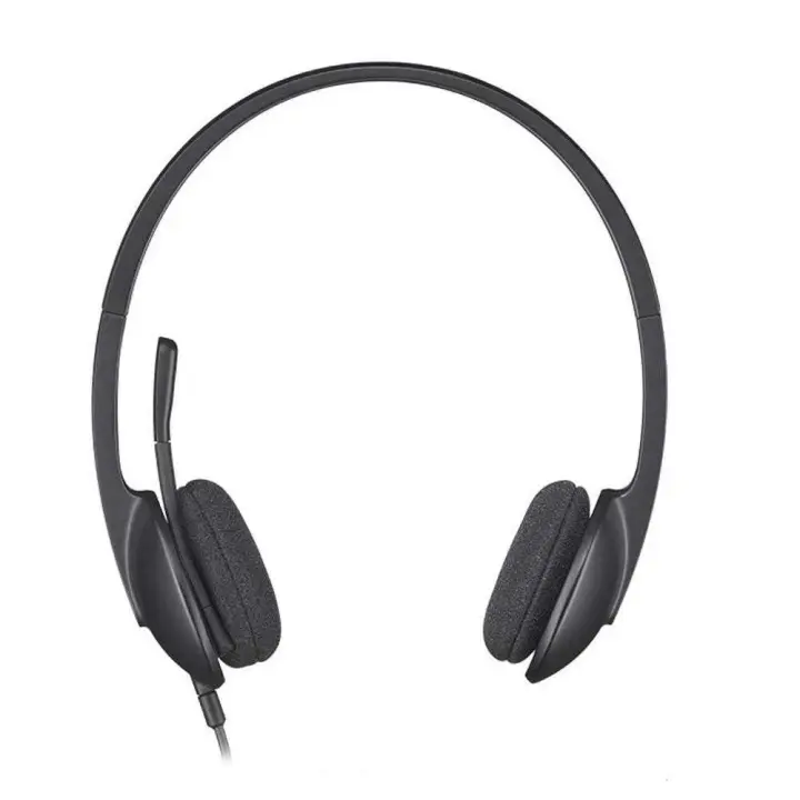 Logitech H340 USB Wired Computer Headset With Noise Cancelling Microphone