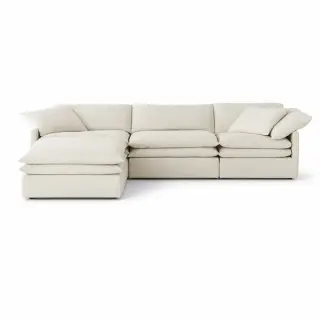 Lillian Sofa L Shape-Hippo218
