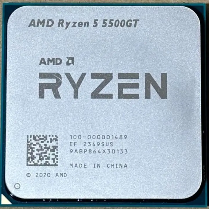 AMD Ryzen 5 5500GT 3.6 GHz 6-Core, 12-Threads, AM4 Socket , 65W Processor with AMD Radeon Graphics MPK