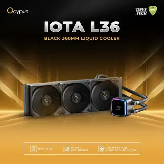 Ocypus Iota L36 Black 360MM Liquid Cooler