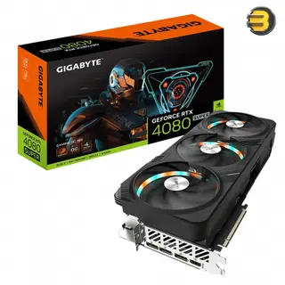 GIGABYTE GeForce RTX 4080 Super Gaming OC 16G Graphics Card, 3X WINDFORCE Fans, 16GB 256-bit GDDR6X - GV-N408SGAMING OC-16GD