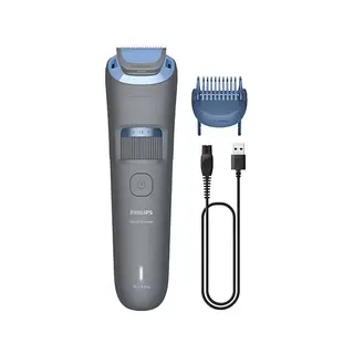 Philips Beard Trimmer 3000 Series Barttrimmer abgerundete Klingen Bartpflege