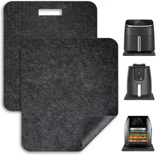 2 Pcs Heat Resistant Mat with Sliding Function for Ninja Air Fryer