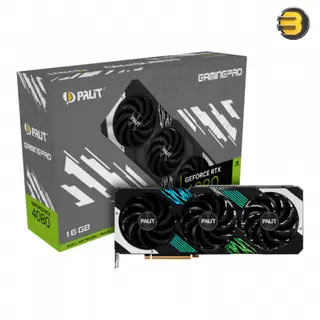 Palit GeForce RTX 4080 GamingPro NED4080019T2-1032A ​16GB GDDR6X 256-bit PCIe 4.0 Desktop Graphics Card' -