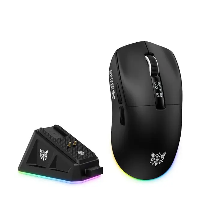 ONIKUMA DM07 Tri-Mode RGB Gaming Mouse, Black ماوس جيمنج
