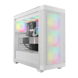GAMDIAS ATHENA M3 WH ARGB Mid-Tower Case