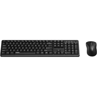 Keyboard Mouse Rapoo X2100 Combo Black Wirless