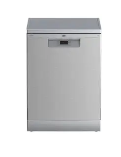 Beko Dishwasher 14 Persons 5 Programs Silver Digital BDFN15420S