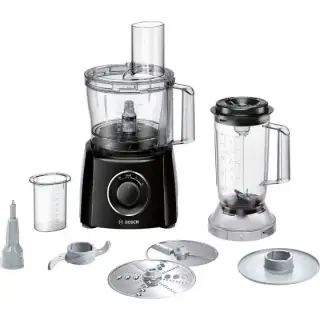 Bosch MultiTalent 3 Food Processor, 800 Watt, Black, MCM3201B