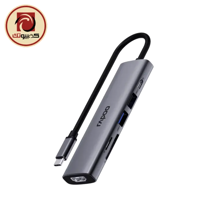 Rapoo XD61 USB-C 6-in-1 Multi-Function Docking Station