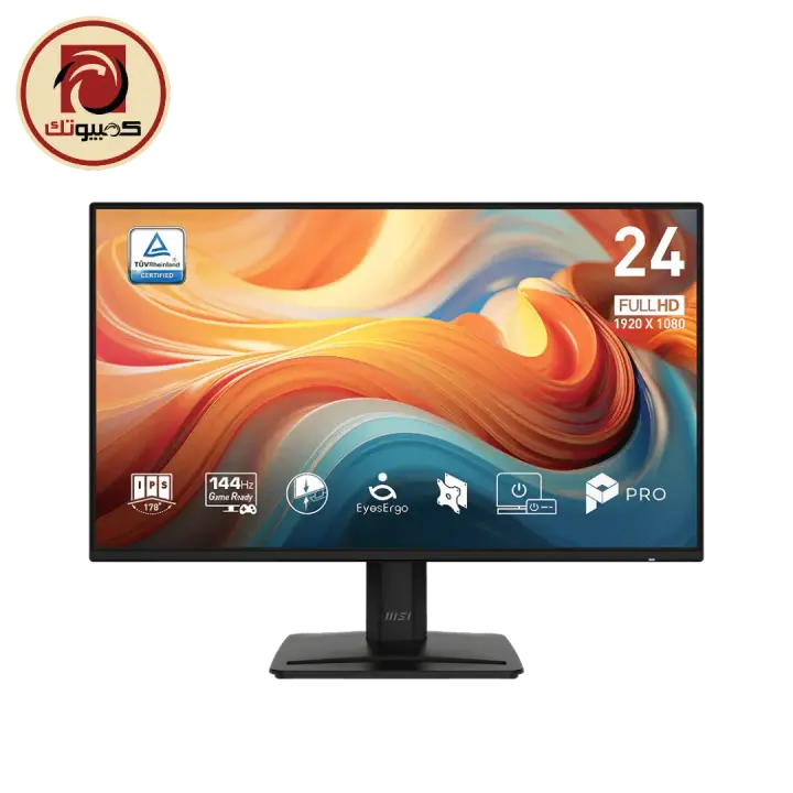 MSI PRO MP242 E14A 23.8″ FHD IPS Monitor, 144Hz, 1ms, Adaptive-Sync, HDMI & DisplayPort
