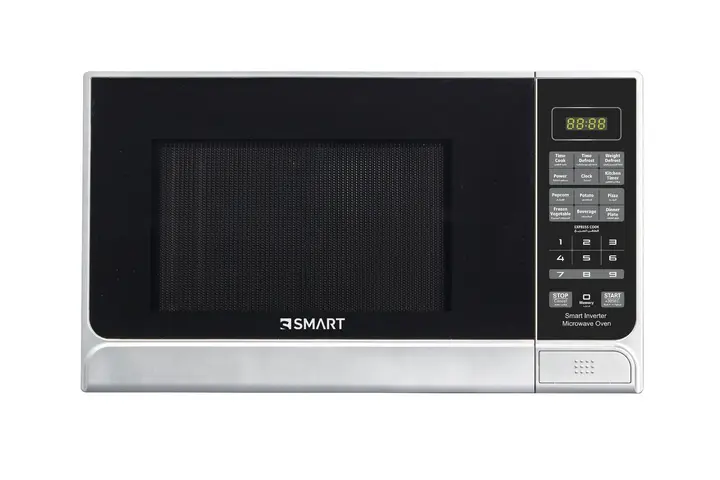 Smart Digital Microwave with Grill , 30 Liter 1450 Watt , Silver - SMW301AHI