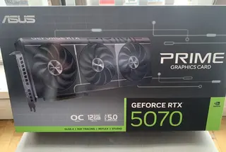 (New) ASUS GeForce RTX 5070 Prime OC 12GB GDDR7 Graphics Card - Warranty 2029