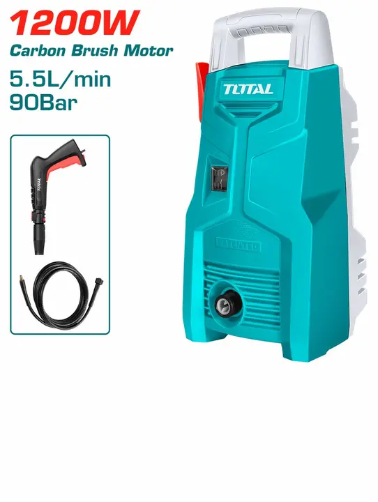 ماكينة غسيل ضغط عالي 1200 وات 90 بار من توتال TGT113026