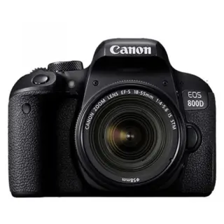 Canon EOS 800D DSLR Camera with 18-55mm IS STM Lens (Black)