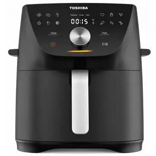 Toshiba Digital Air Fryer 7.4 Liter - 1850 Watt - Black - AF74CP1VREGH