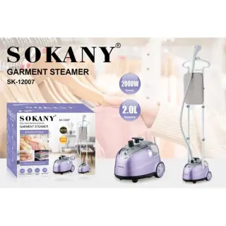 Sokany Vertical Steam Iron - 2000 Watt - 2 Liter Tank - Sk-12007