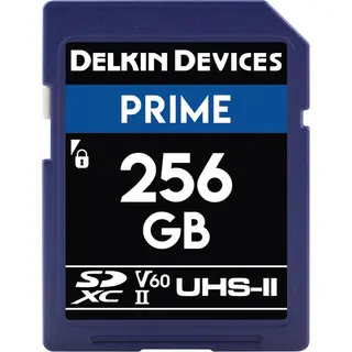 Delkin Devices 256GB PRIME UHS-II SDXC Memory Card