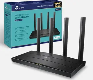 Tp-Link Archer AX18 Wifi 6 Router - AX1500 Mbps, Gigabit Ethernet, VPN Server, E