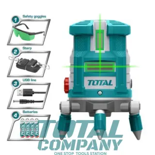 ميزان ليزر 5 خط شعاع اخضر, TLL305205