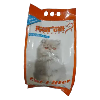 est non clumping cat litter 5 L, white bag‏R