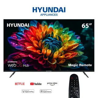 Hyundai Smart LED TV 65 inch UHD 4K WebOS Frameless