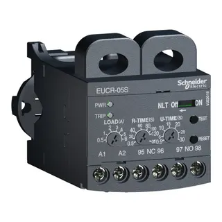 Schneider EUCR-05S | Electronic undercurrent relay, EOCR Digital, 0.5 to 6A, 24 to 240VAC/DC, Standard