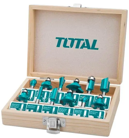 12pcs عدة قطع راوتر(6mm), TACSR0121