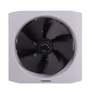 Tornado Ventilating Fan, 30 cm, Black and Grey, TVH-30BG