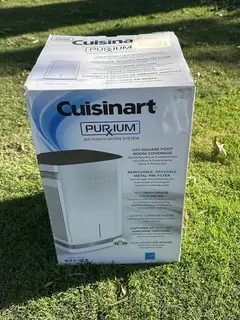 Cuisinart Air Purifier for Countertop/Medium Room, H13 HEPA Filter, CAP-500