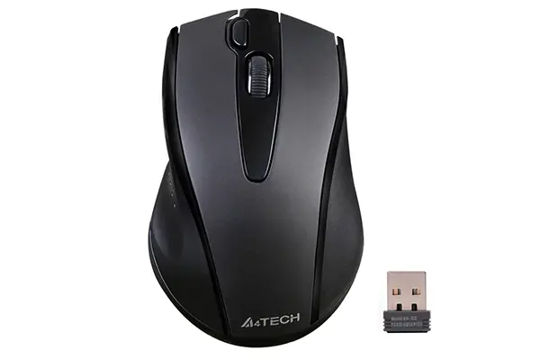 A4tech G9-500FS Wireless Silent Mouse Black