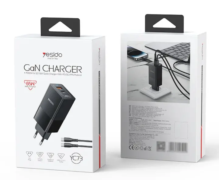 Yesido YC73 65W GaN