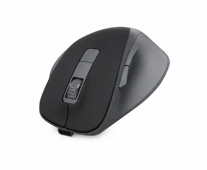 ماوس هاما WM-500 لاسلكي قابل لإعادة الشحن, صامت, 6 أزرار, دقة حتى 1600 DPI