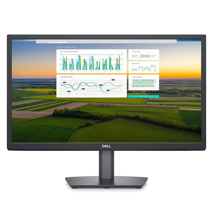 شاشة ديل مسطحة 22 بوصة 60 هرتز E2222H VA LED FHD