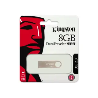 Kingston DataTraveler SE9 8GB USB 2.0 Flash Drive