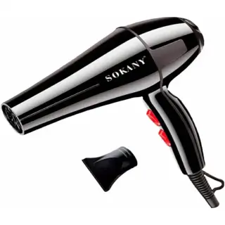 مجفف شعر سوكاني، 2200 وات، اسود - SK-2200